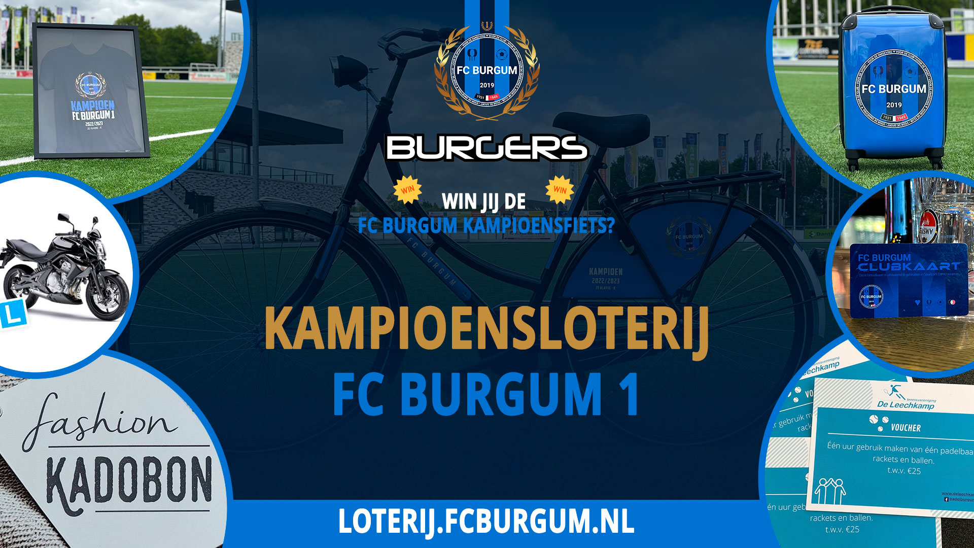Kampioensloterij FC Burgum 1🏆 Koop nu je loten en maak kans op unieke prijzen🤩