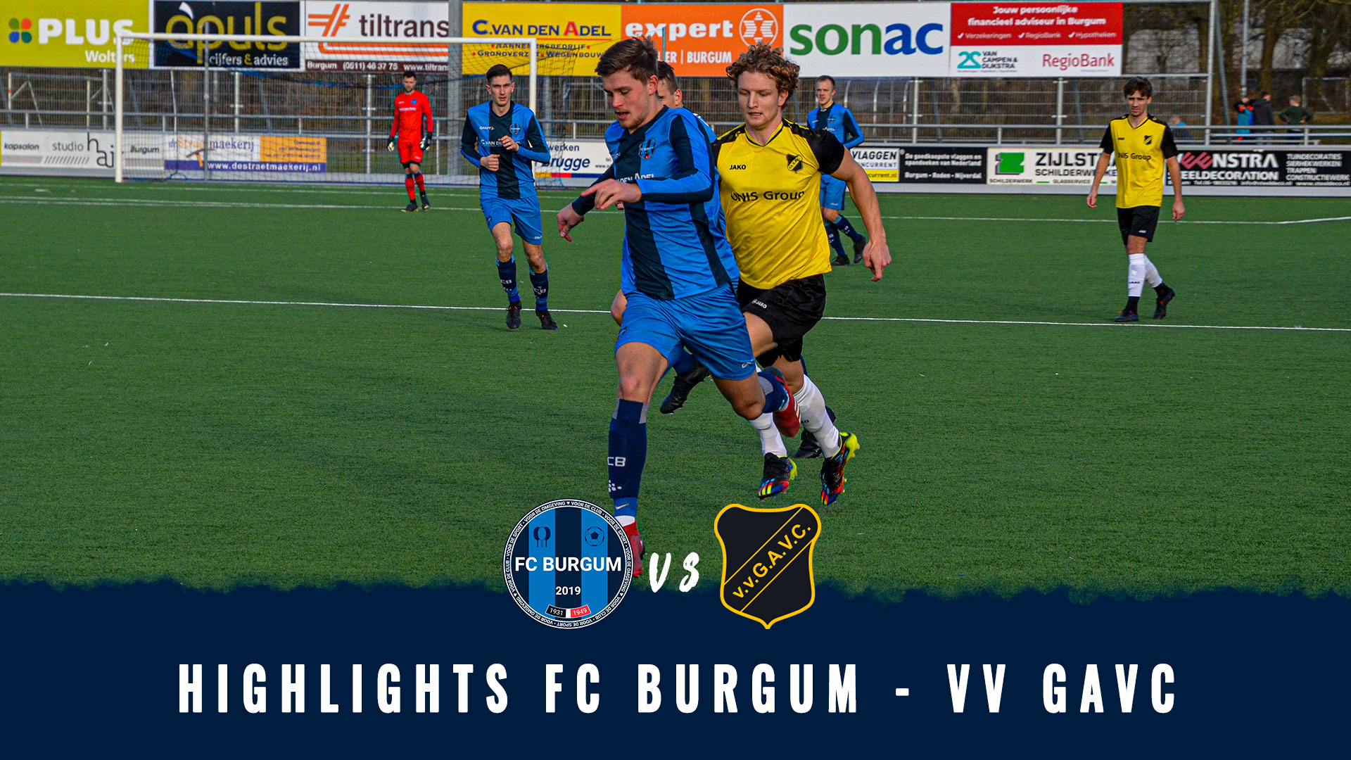 Highlights FC Burgum - GAVC | Die laatste goal!!💥😍💙🎥