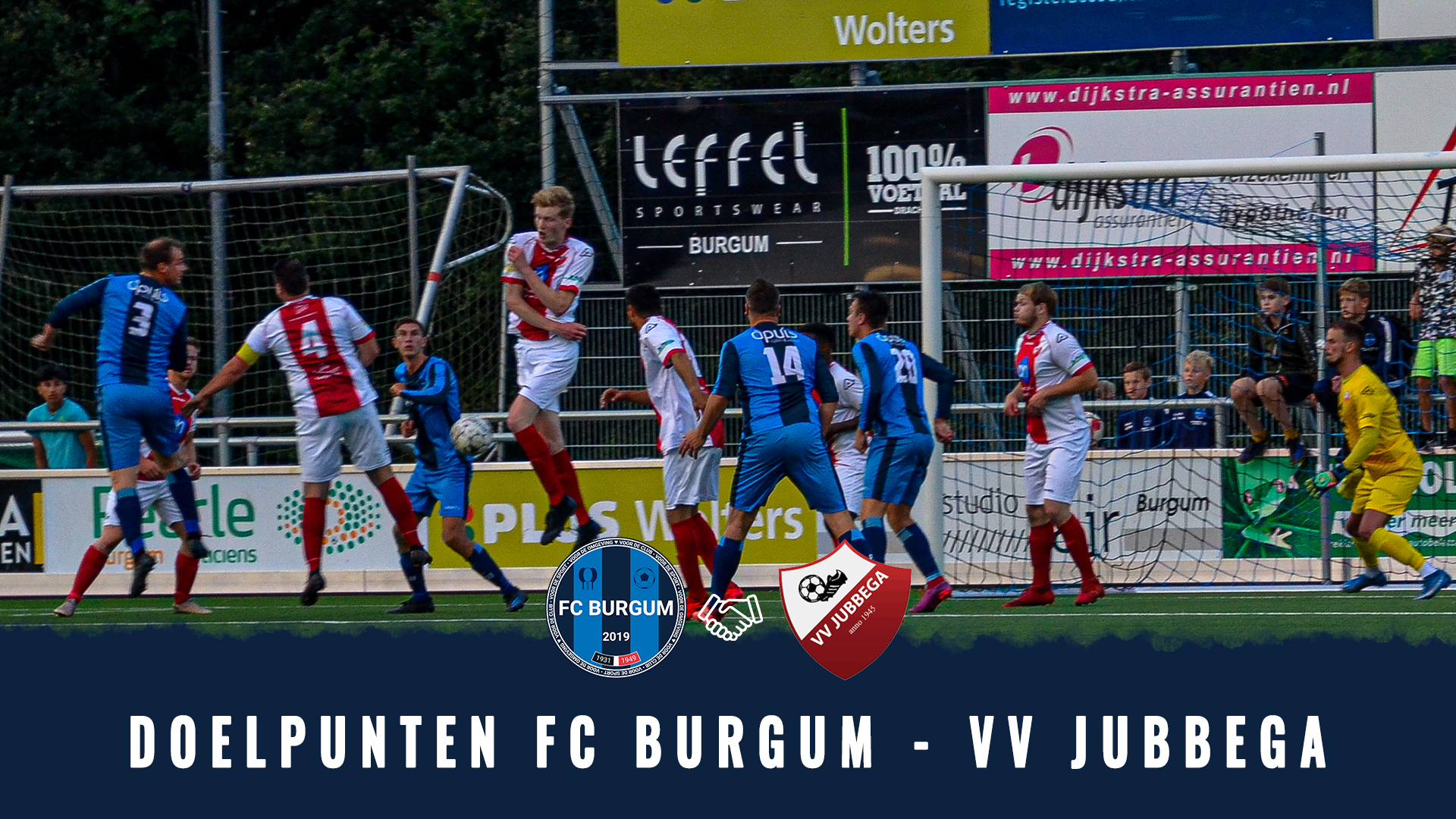 🎥 Doelpunten FC Burgum - VV Jubbega