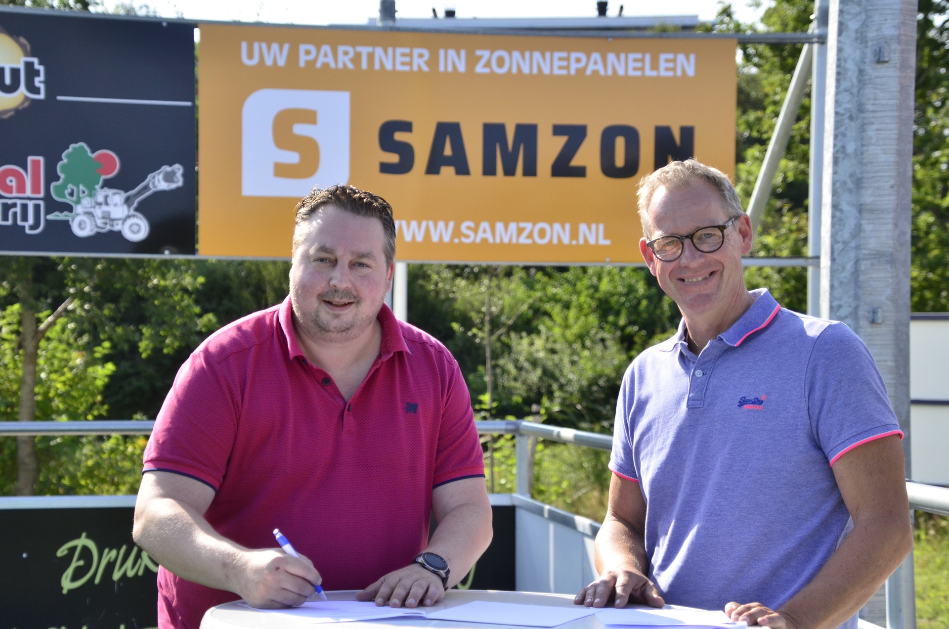 SAMZON BV nieuwe co-sponsor FC Burgum 