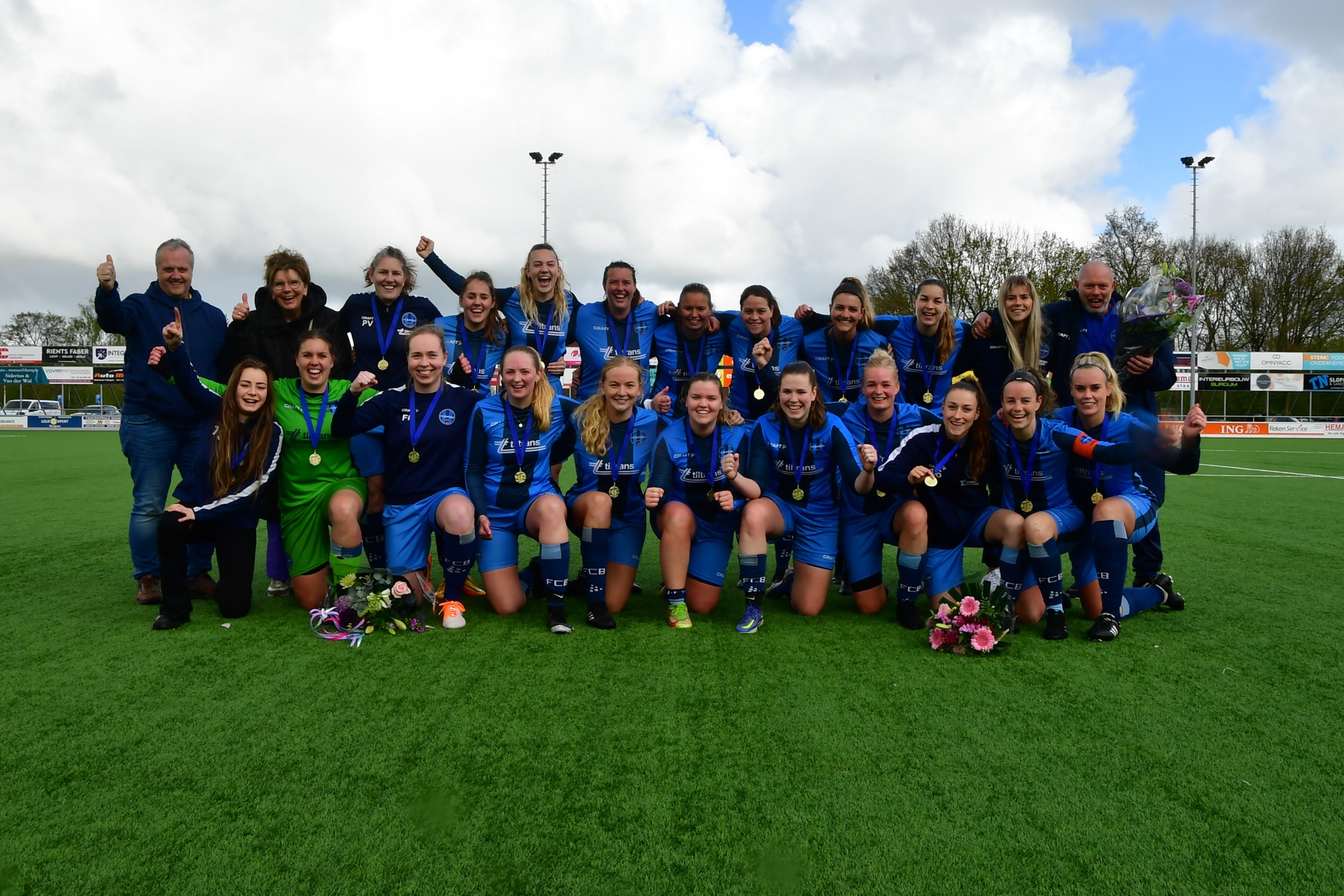 Dames 1 FC Burgum kampioen!🏆