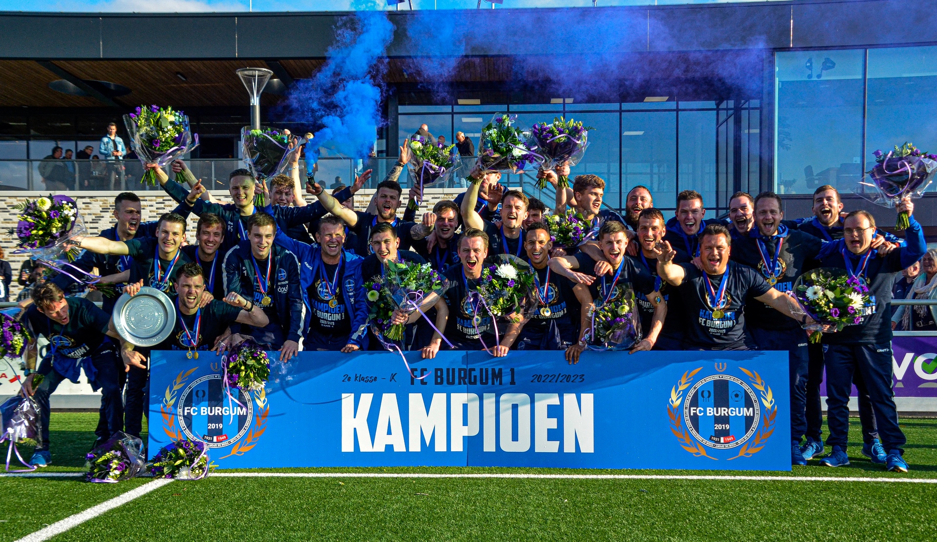 FC Burgum 1 is kampioen!🏆