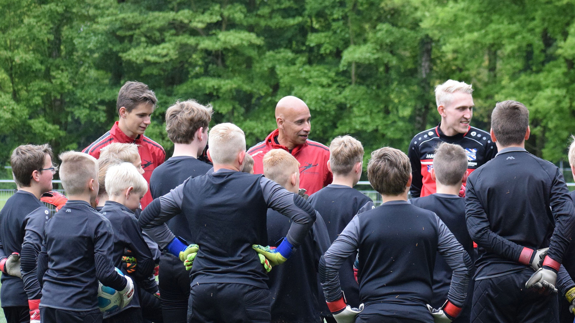 Start keepertraining Etienne Stomp