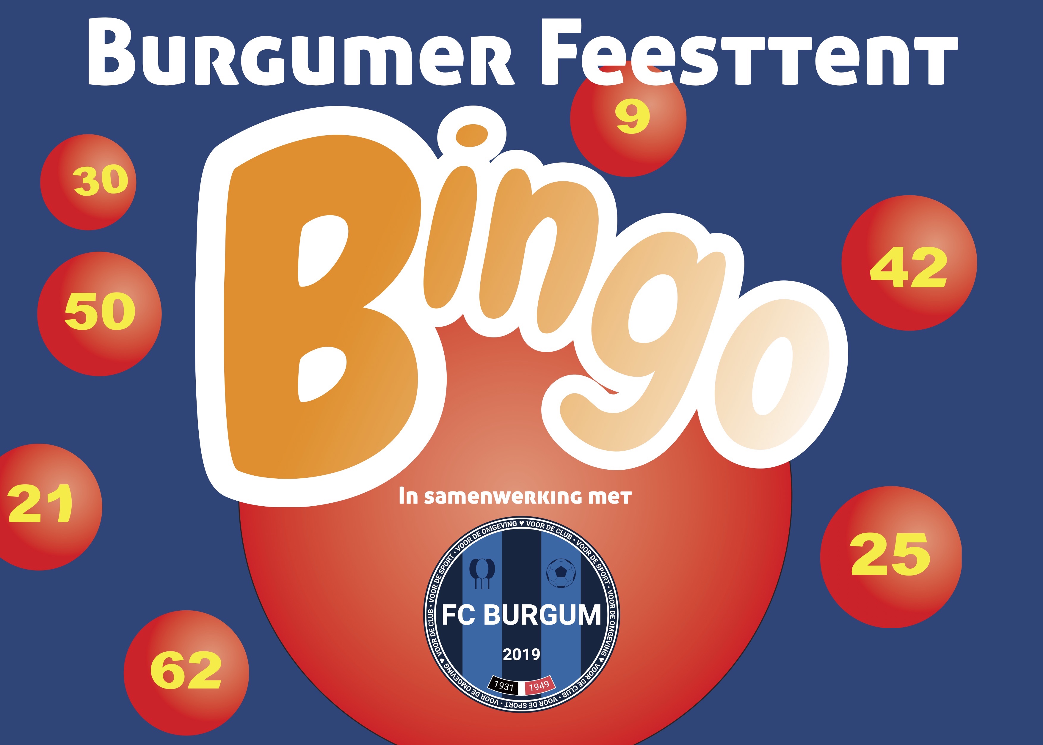 Speel jij mee met de FC Burgum Bingo?