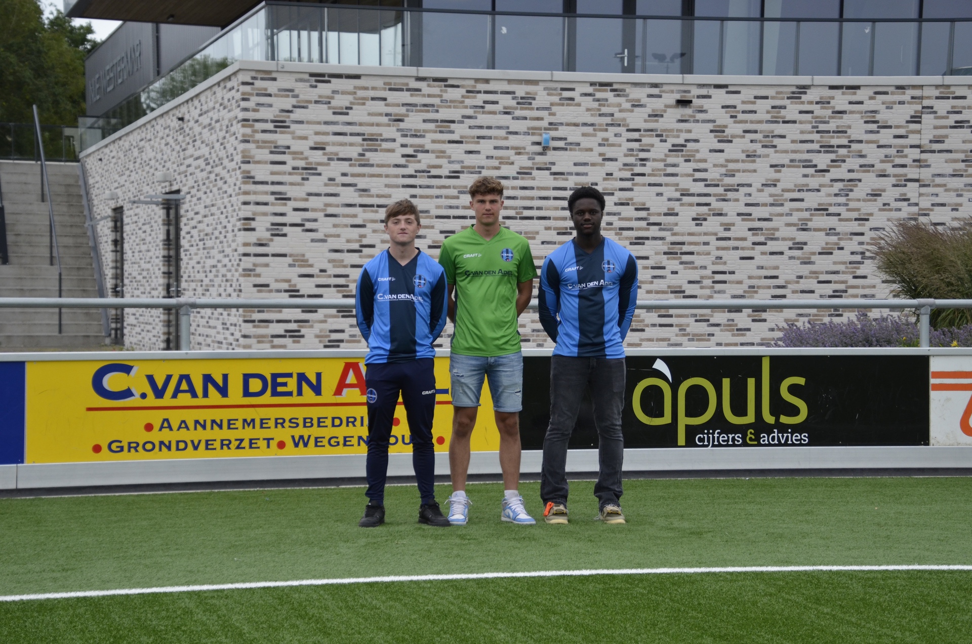 FC Burgum presenteert 3 talentvolle aanwinsten voor de A-selectie