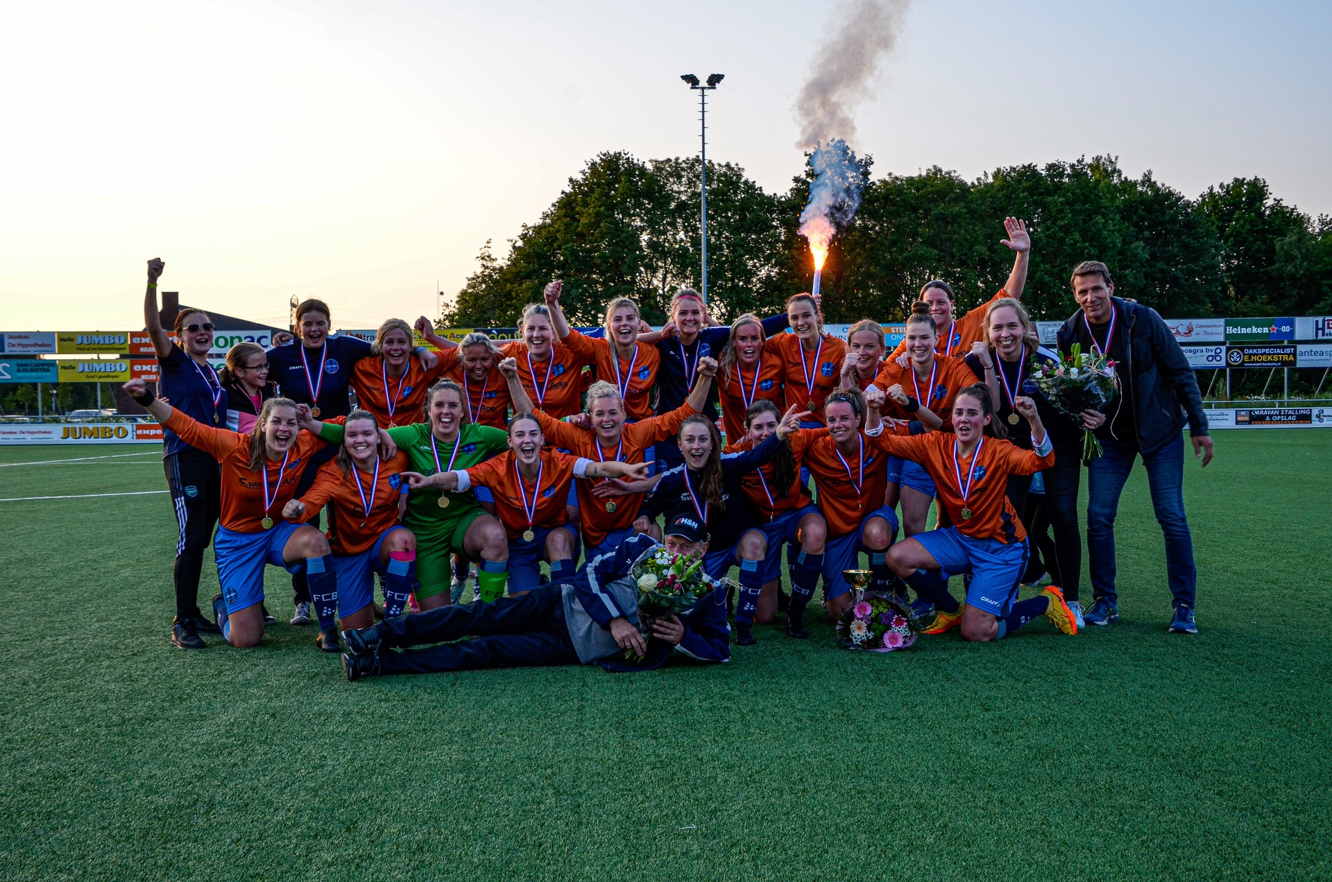 FC Burgum vrouwen 2 kampioen!🏆